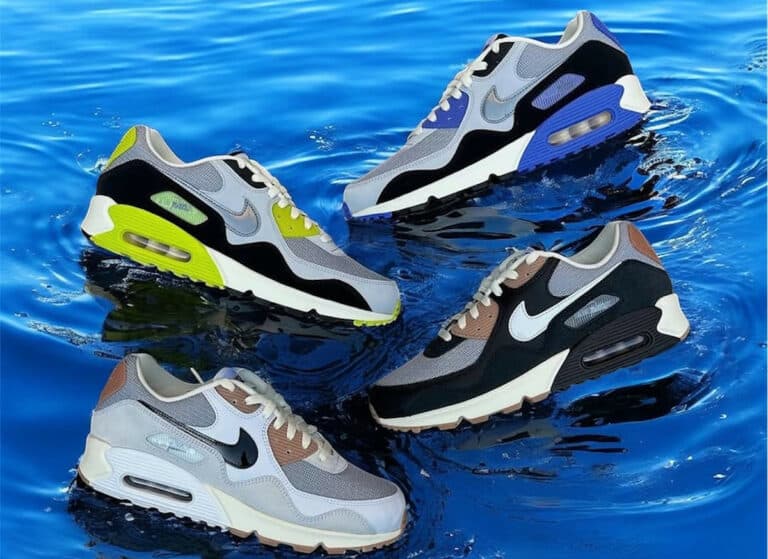 Toutes les Patta x Nike Air Max 90 Waves (couv)
