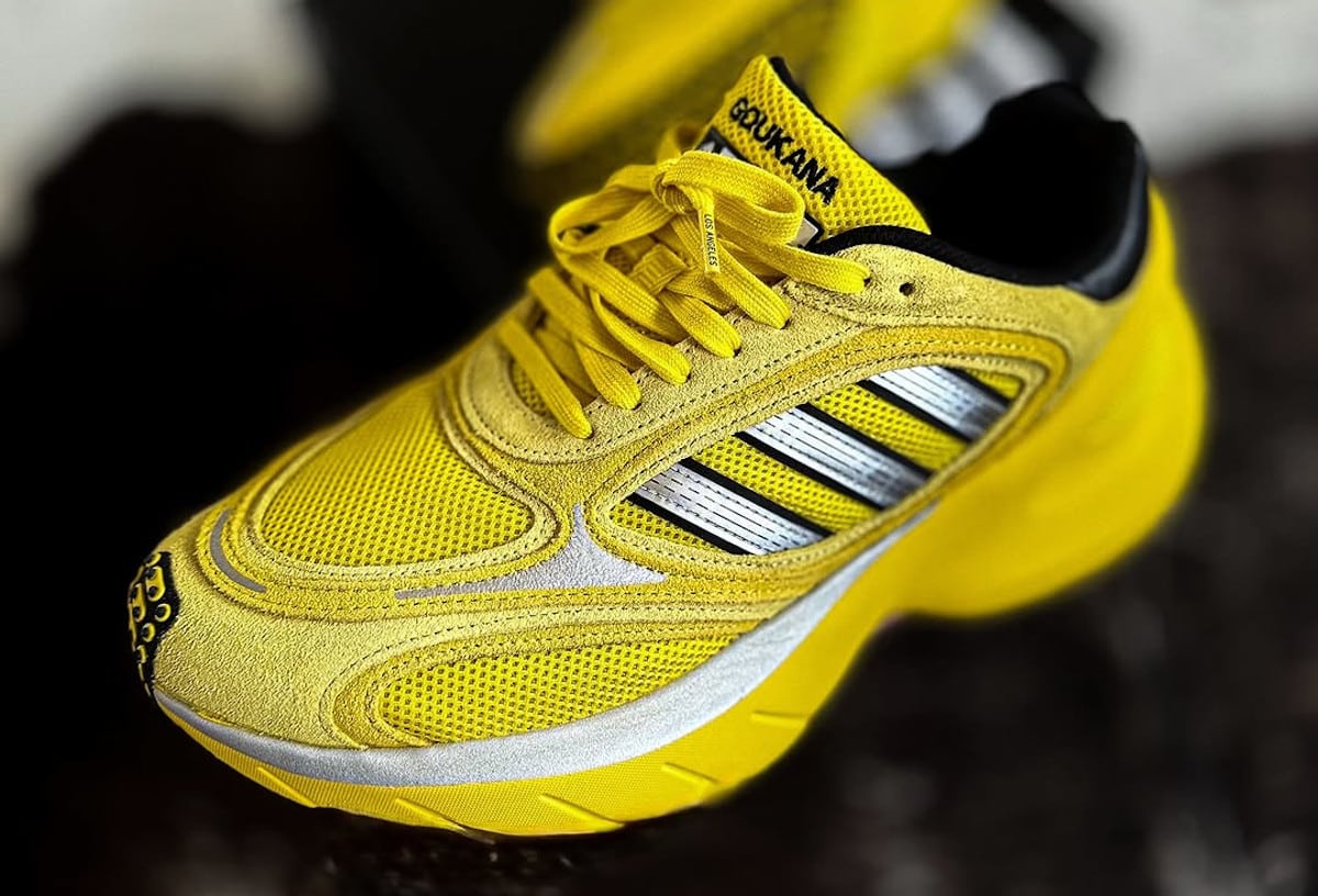adidas Olga V1 Light Yellow jaune JP7177 (couv)