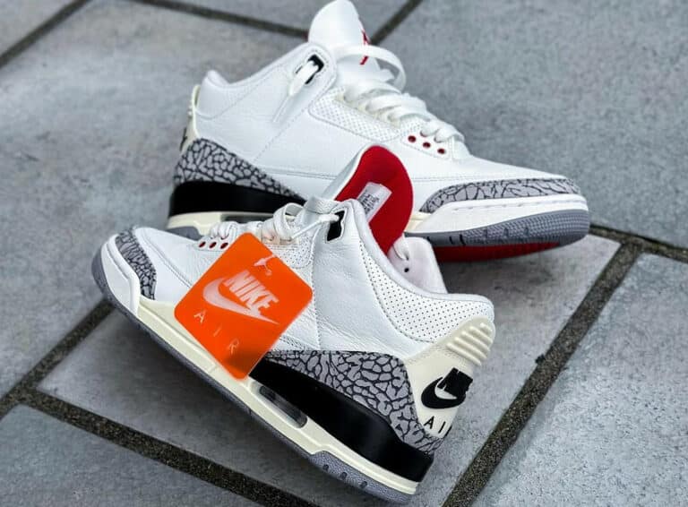 Air Jordan 3 blanche
