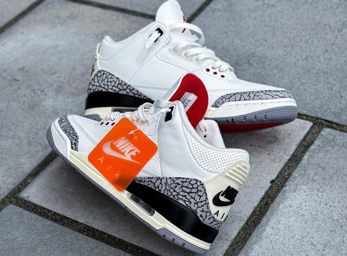 Air Jordan 3 blanche