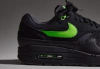 Nike Air Max 1 Black Green Strike noire vert fluo FZ5808-012 (couv)