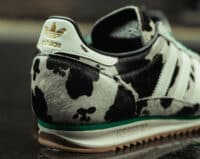 adidas SL 72 Cow Core Black Off White Court Green