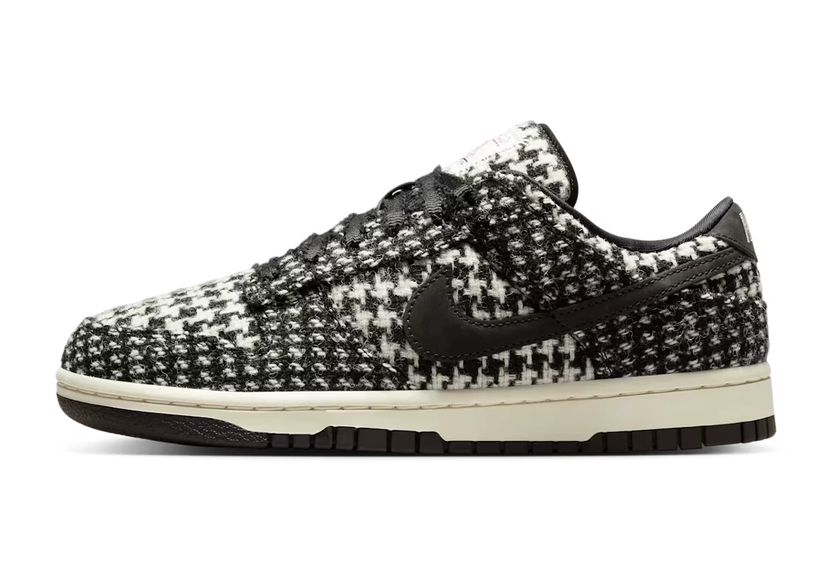 Nike-Dunk-Low-Harris-Tweed-Black-White-HQ5036-901