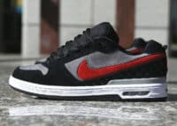 Nike Paul Rodriguez Air Zoom Low rouge et noire (couv)