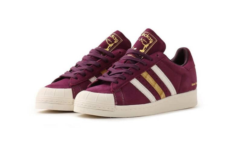 adidas Jabbar Lo en daim bordeaux JR0271 (couv)