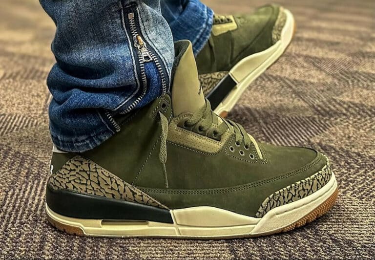 Air Jordan 3 Family Affair on feet DN3707-202 (couv)