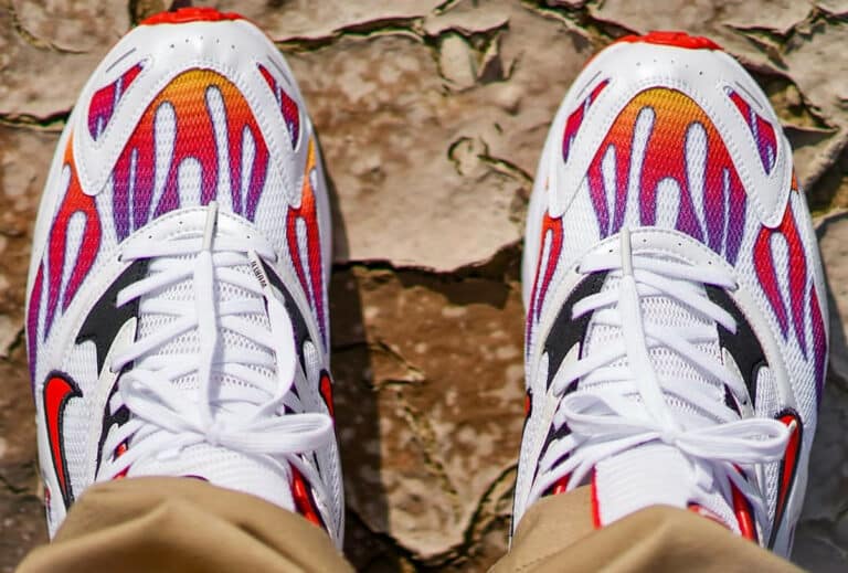 Nike Zoom Streak Spectrum Plus x Supreme NYC blanche (couv)