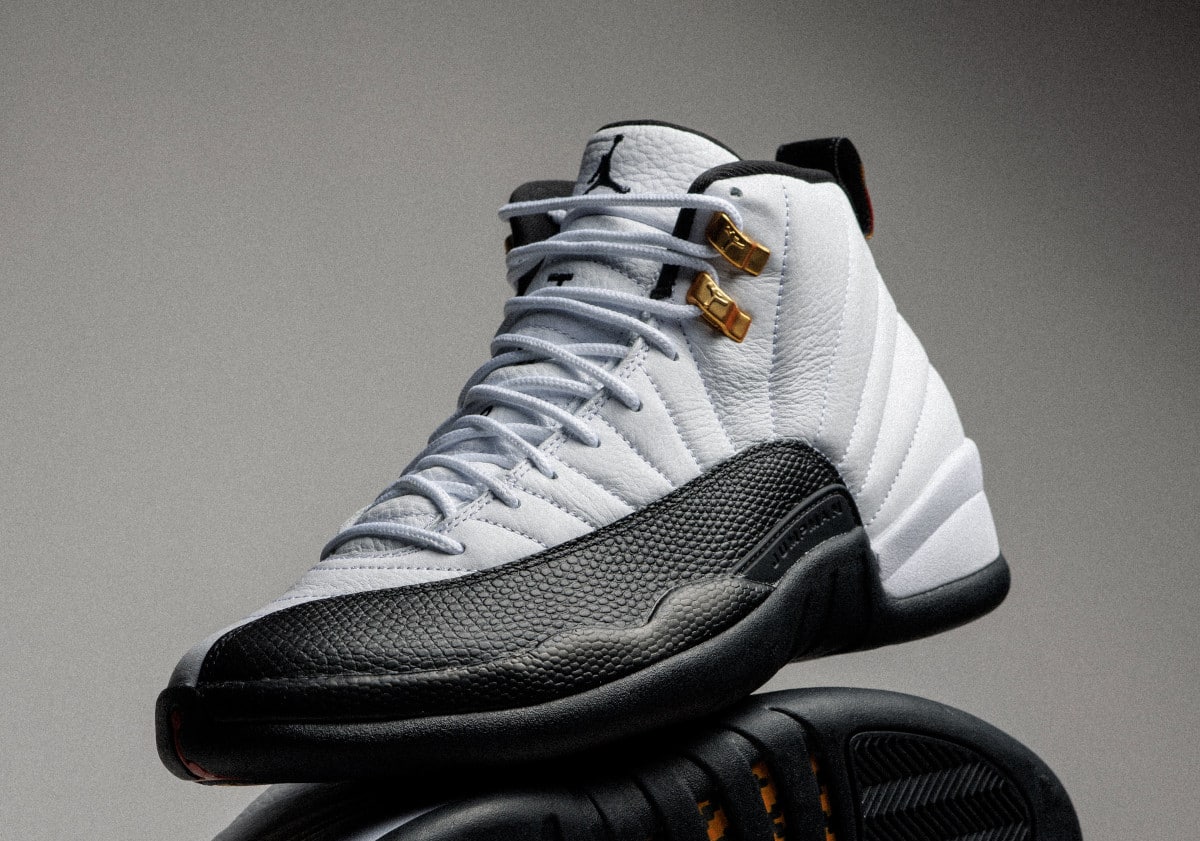 Air Jordan 12 Retro Taxi 2025 CT8013-117 (couv)