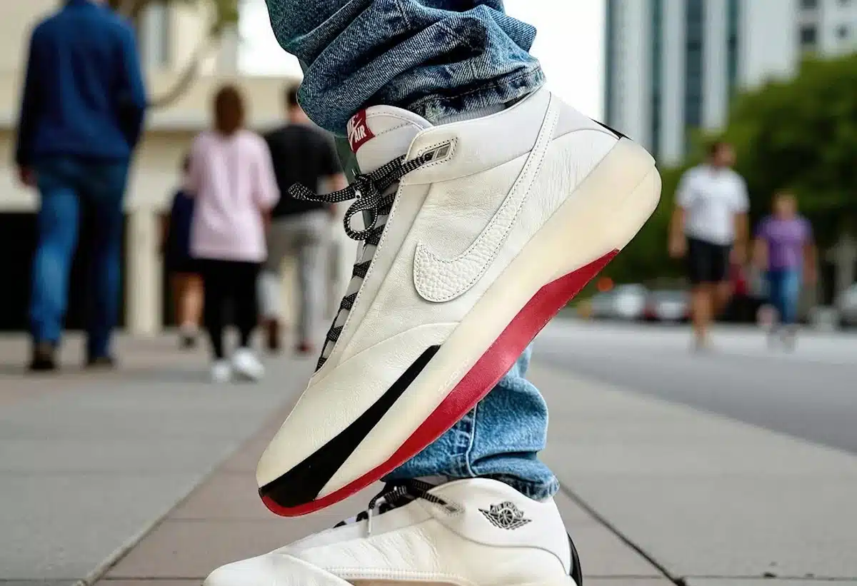 Air Jordan 40 Chicago Sail Varsity Red IQ4087-100 (couv)