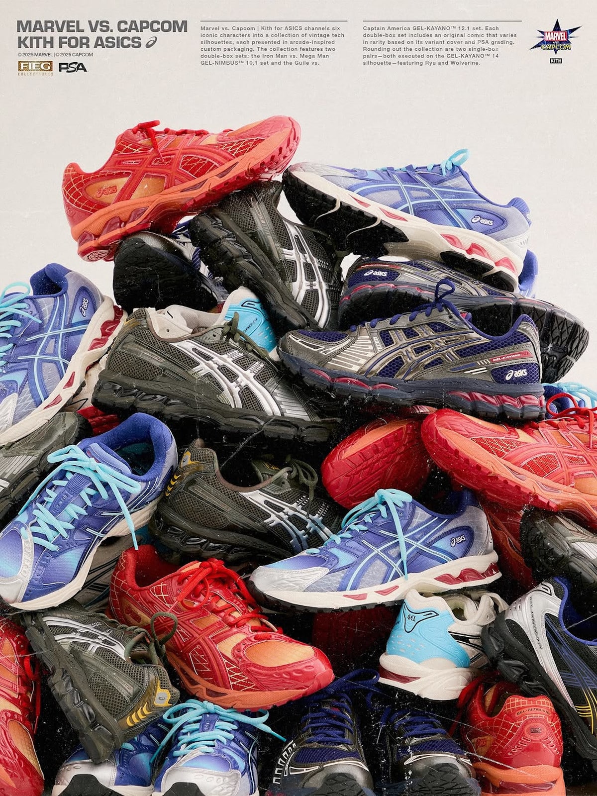 Asics x Kith Marvel vs. Capcom