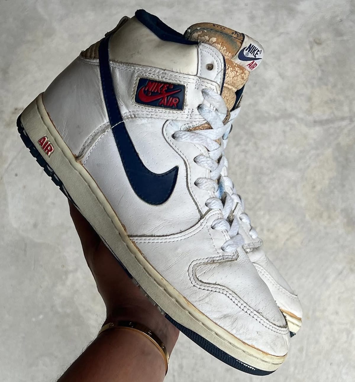 Nike Air Dunk High Vintage de 1987 très rare