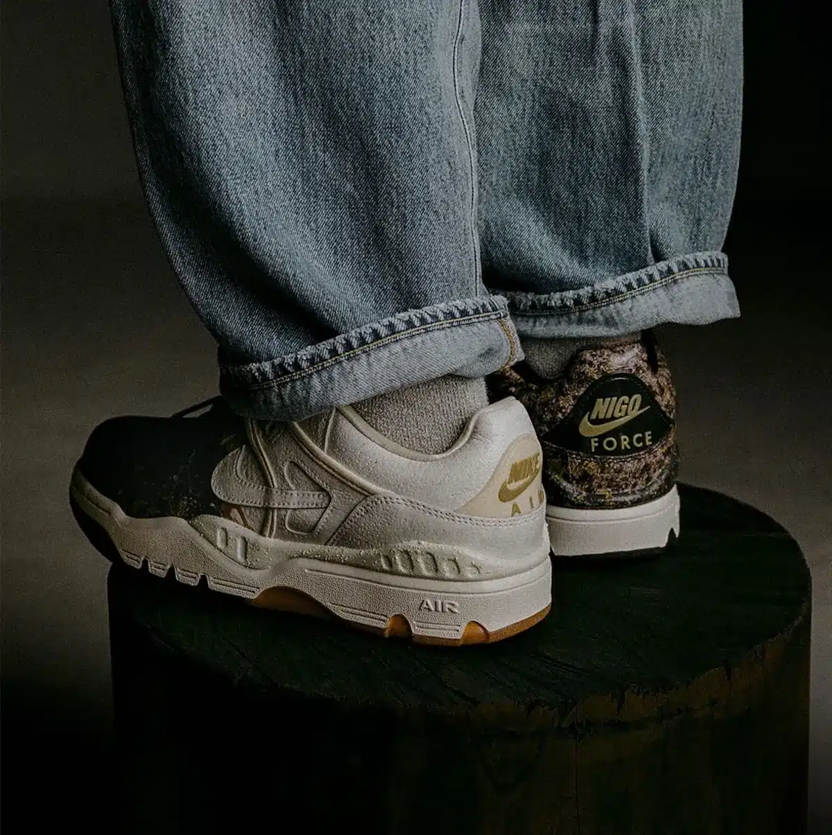 Nike Air Force 3 Low x Nigo Phantom Night Stadium HQ0261-001 (2)