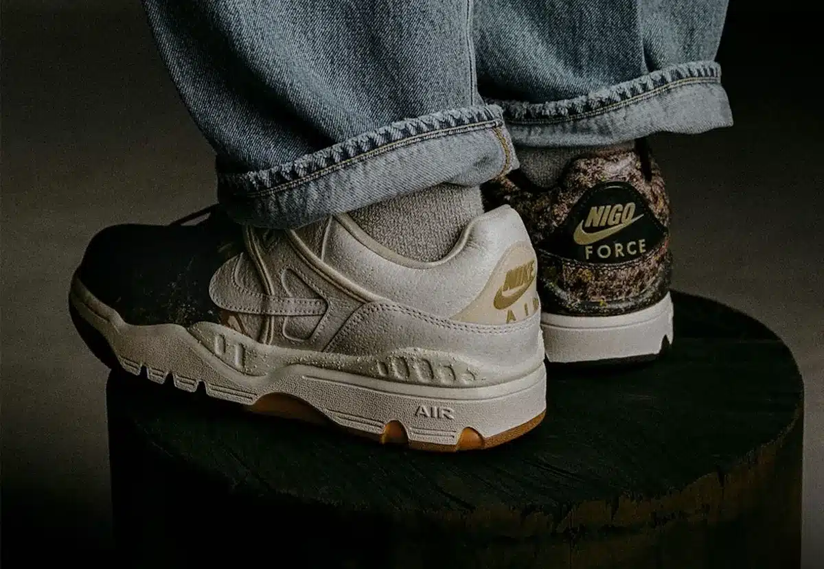 Nike Air Force 3 Low x Nigo Phantom Night Stadium HQ0261-001 (couv)