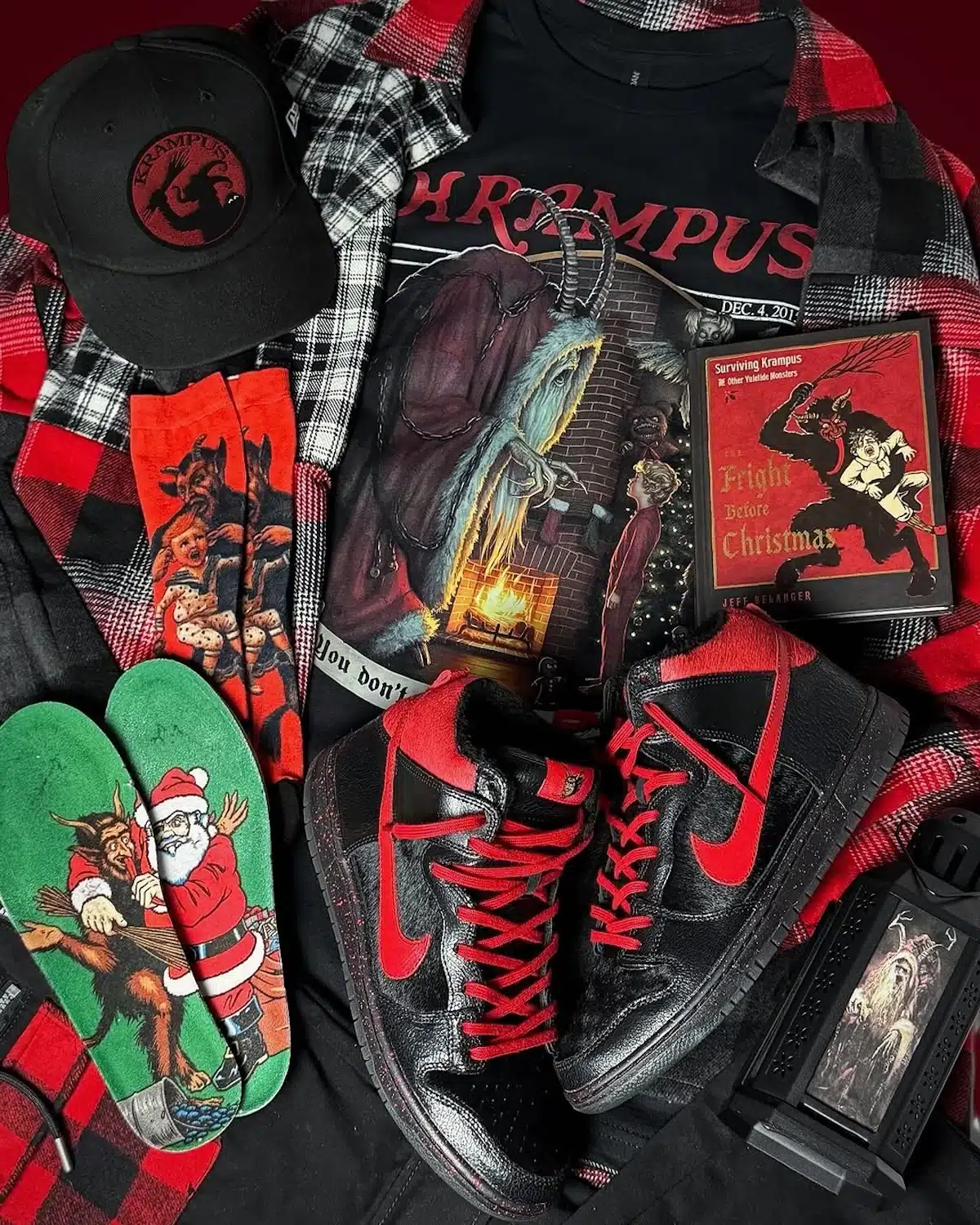 Nike SB Dunk High Krampus de 2012