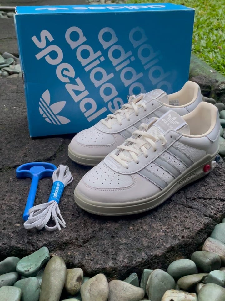 adidas GS II SPZL Crystal White JR1554 (2)