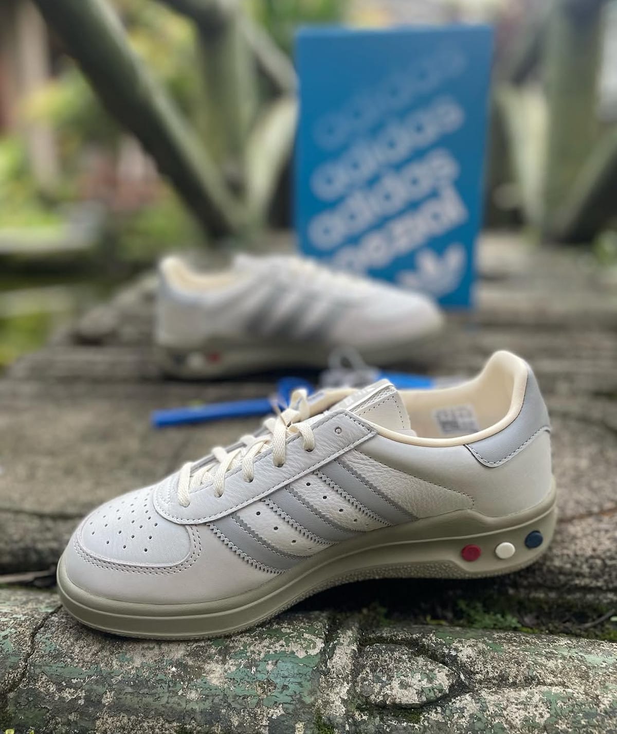 adidas GS II SPZL Crystal White JR1554 (3)