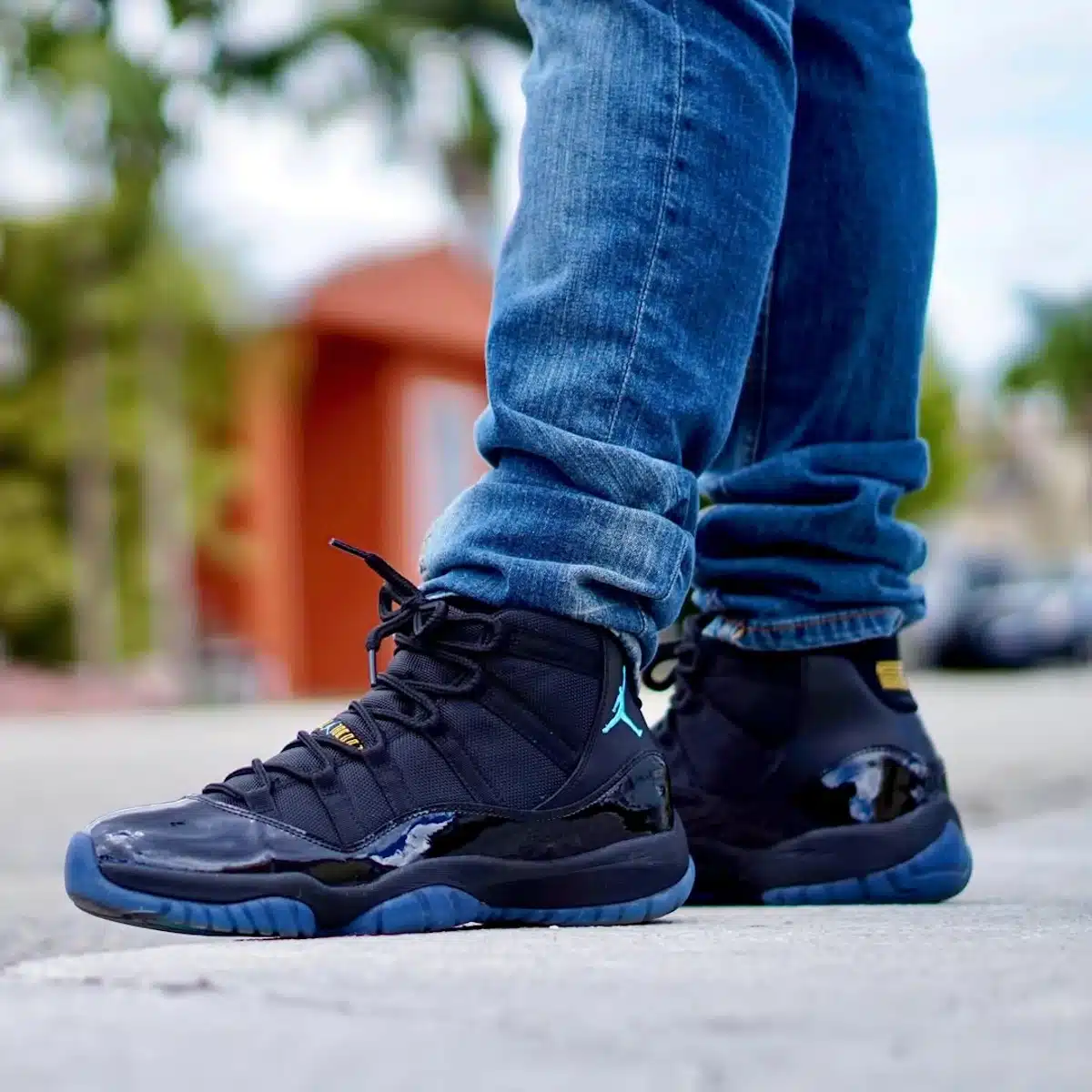 Jordan 11 Gamma Blue choc générations