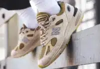 New Balance 991v2 blanc cassé et beige U991PW2 (couv)