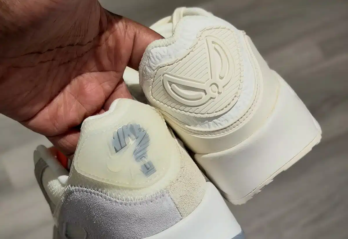 Nike Air Max 90 beige et orange IM7514-100 (couv)