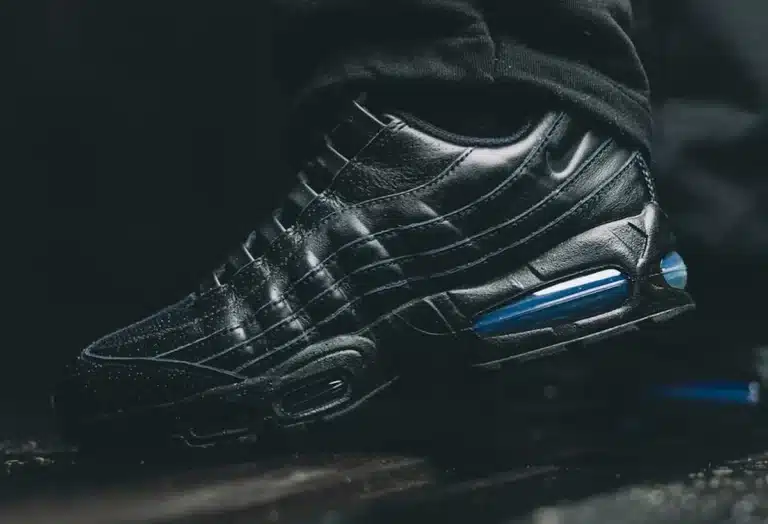 Nike Air Max 95 QS Big Bubble Triple Black Leather IM0696-001 (couv)