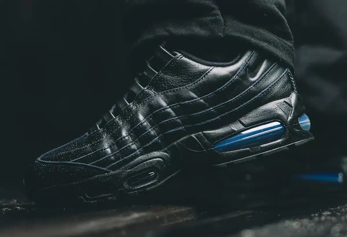 Nike Air Max 95 QS Big Bubble Triple Black Leather IM0696-001 (couv)