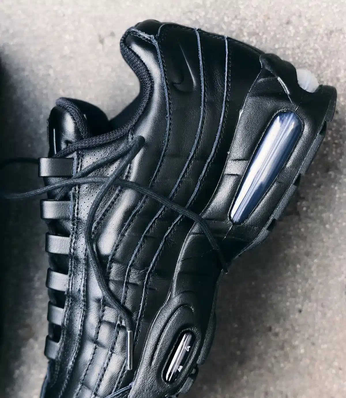 Nike Air Max 95 en cuir noir IM0696-001 (1)