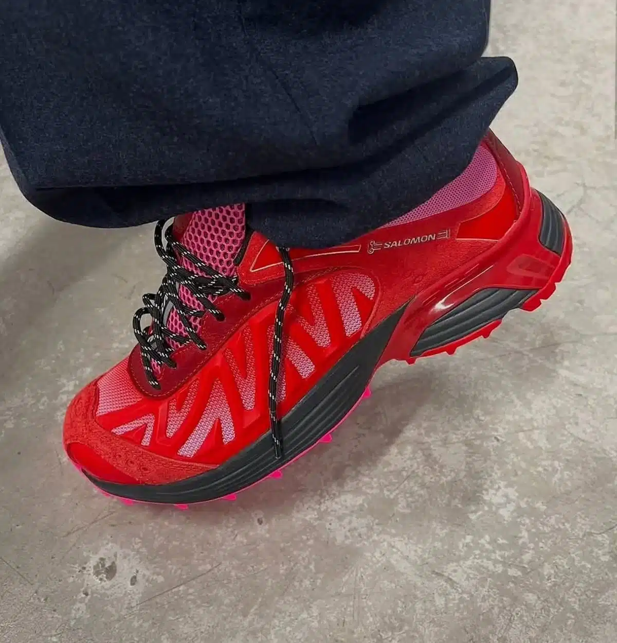 Salomon XT-Whisper rouge et rose L49218700 (1)