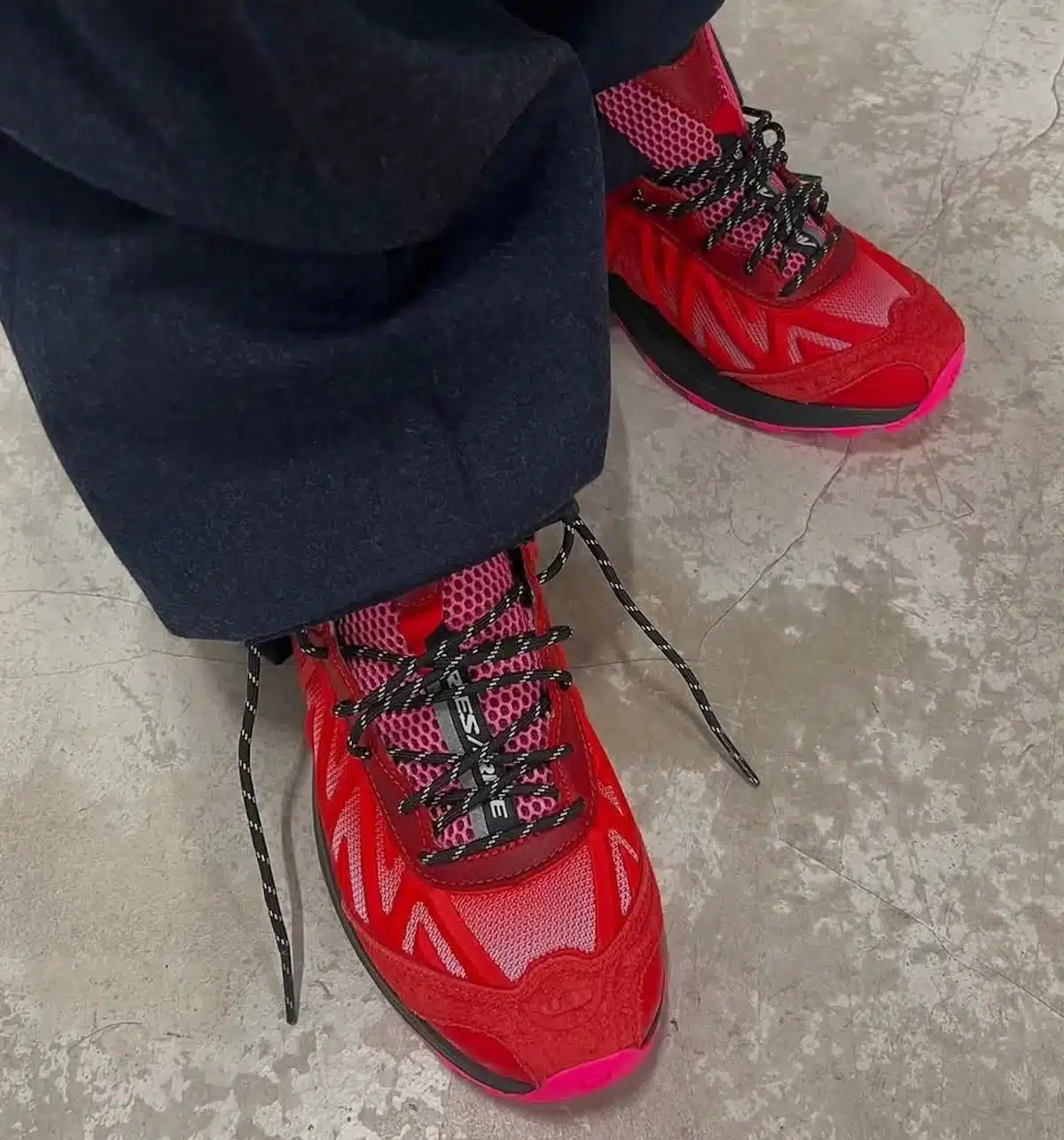 Salomon XT-Whisper rouge et rose L49218700 (2)