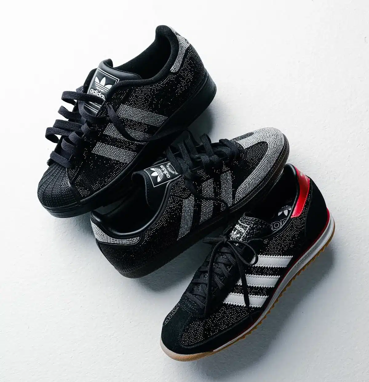 adidas Samba Rhinestone strass et paillettes IH9052 (1)