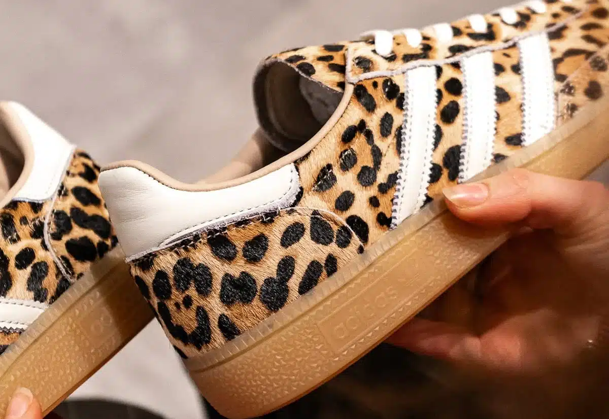 adidas Samba tache léopard noir et beige KI6674 (couv)