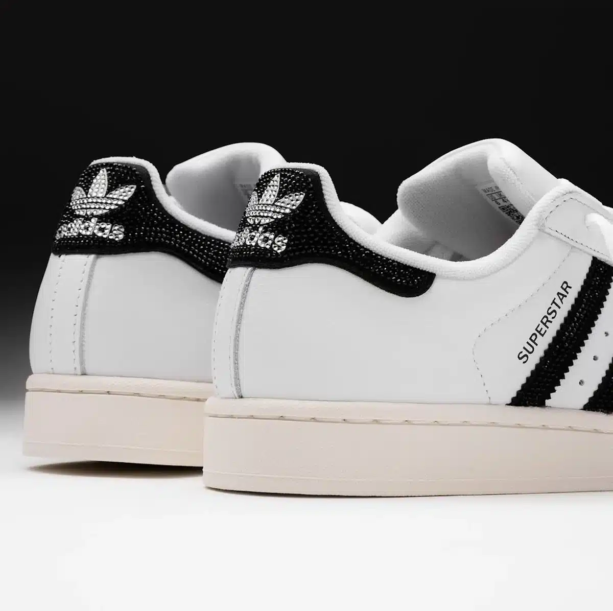 adidas Superstar 2 Rhinestone White Black HQ2285