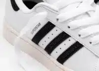 adidas Superstar II blanche et noire avec des strass HQ2285 (couv)
