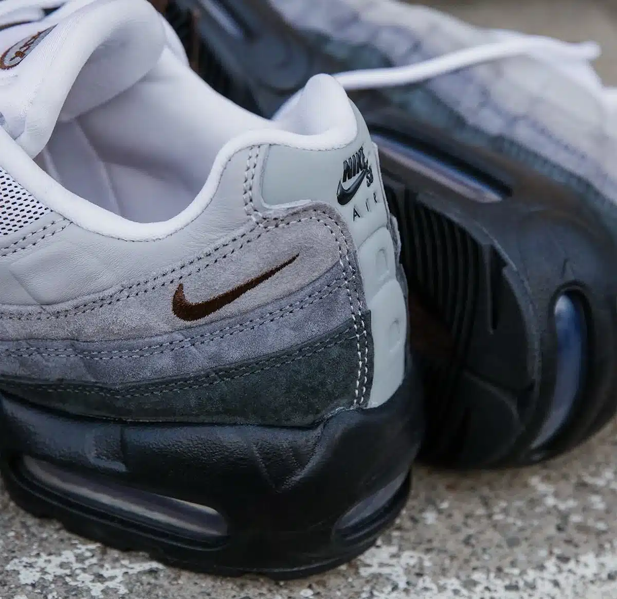 Nike SB Air Max 95 grise et marron HF7545-00 (1)