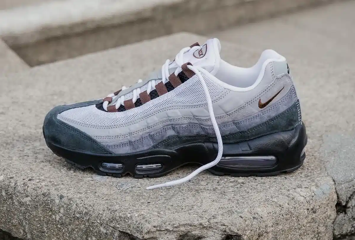 Nike SB Air Max 95 grise et marron HF7545-00 (couv)