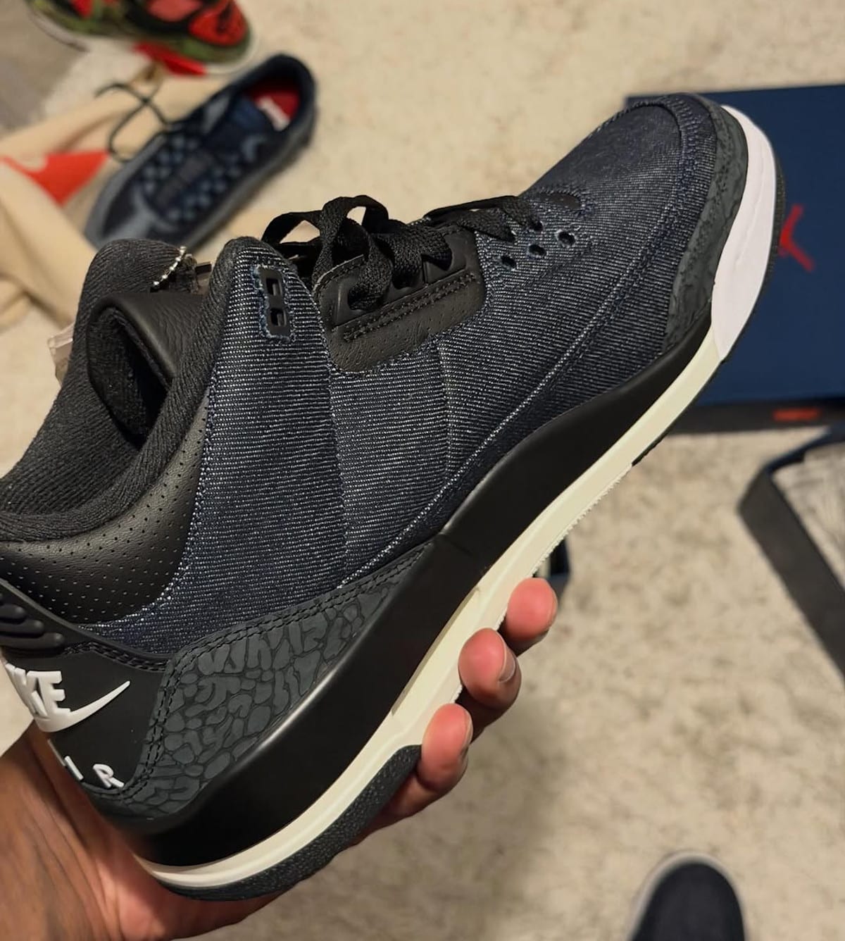 Air Jordan 3 en jeans bleu foncé IH7959-400 (1)