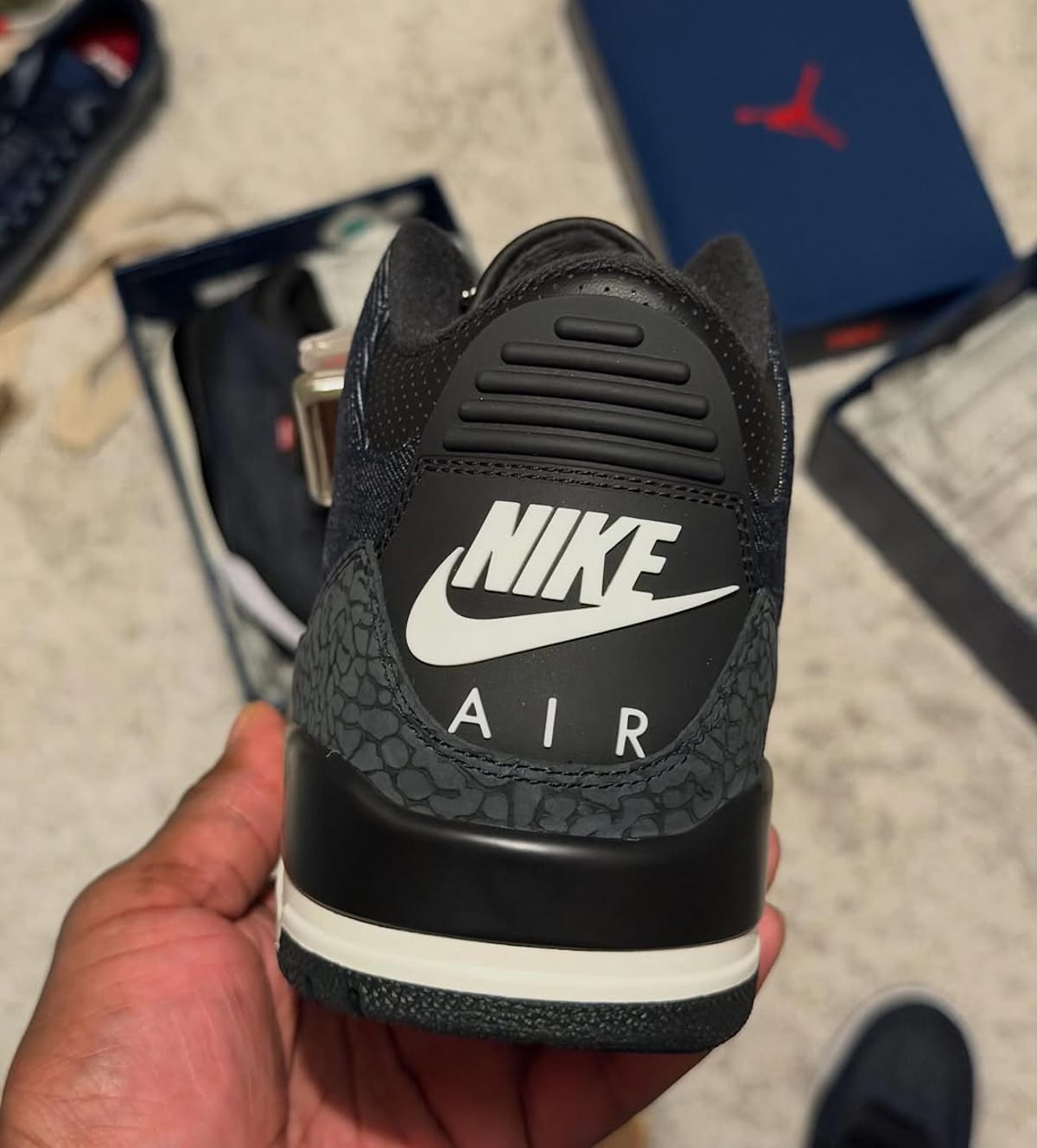 Air Jordan 3 en jeans bleu foncé IH7959-400 (3)