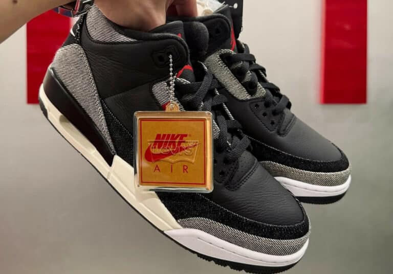 Air Jordan 3 x Levis Black and White IR0914-400 (couv)