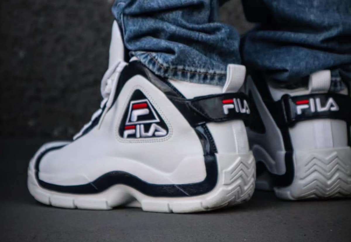 Fila Grant Hill 2 OG blanche bleue et rouge (couv)