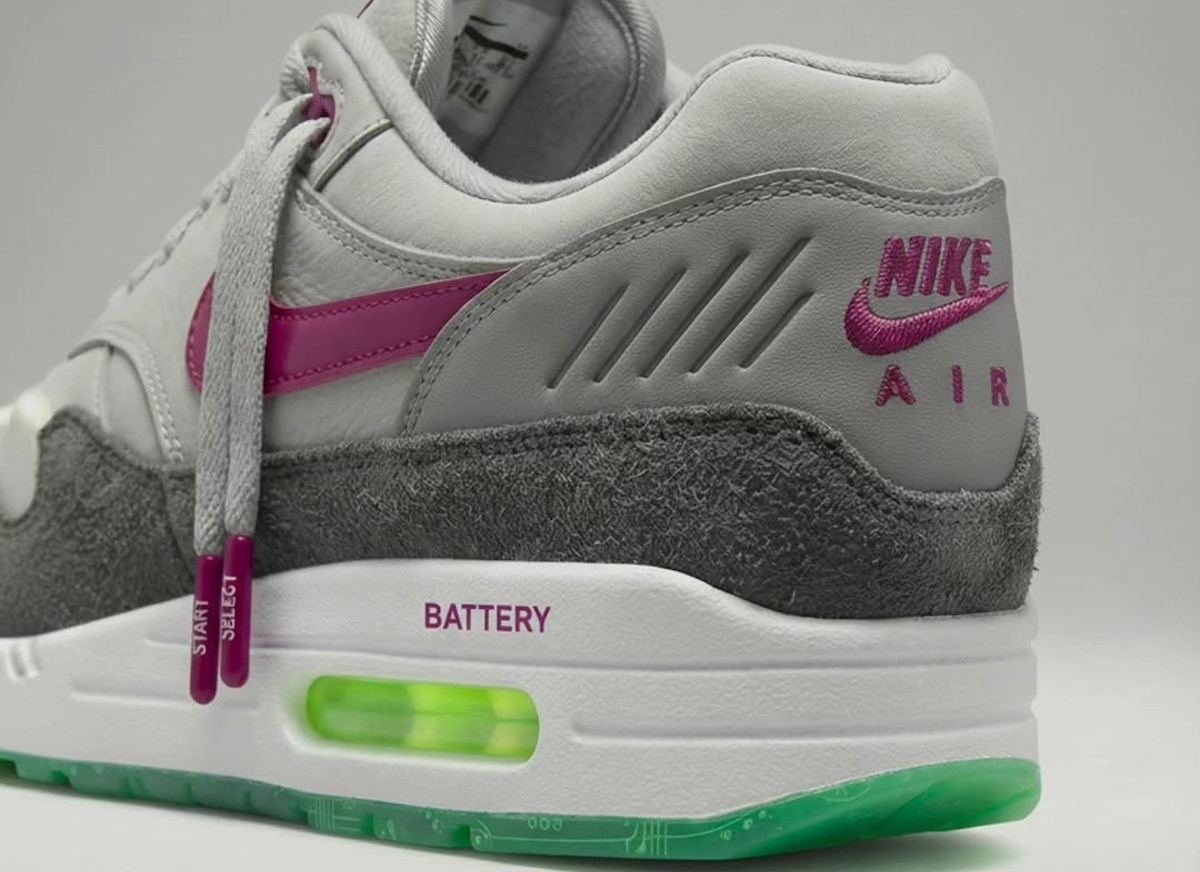 Nike Air Max 1 inspirée game boy (couv)