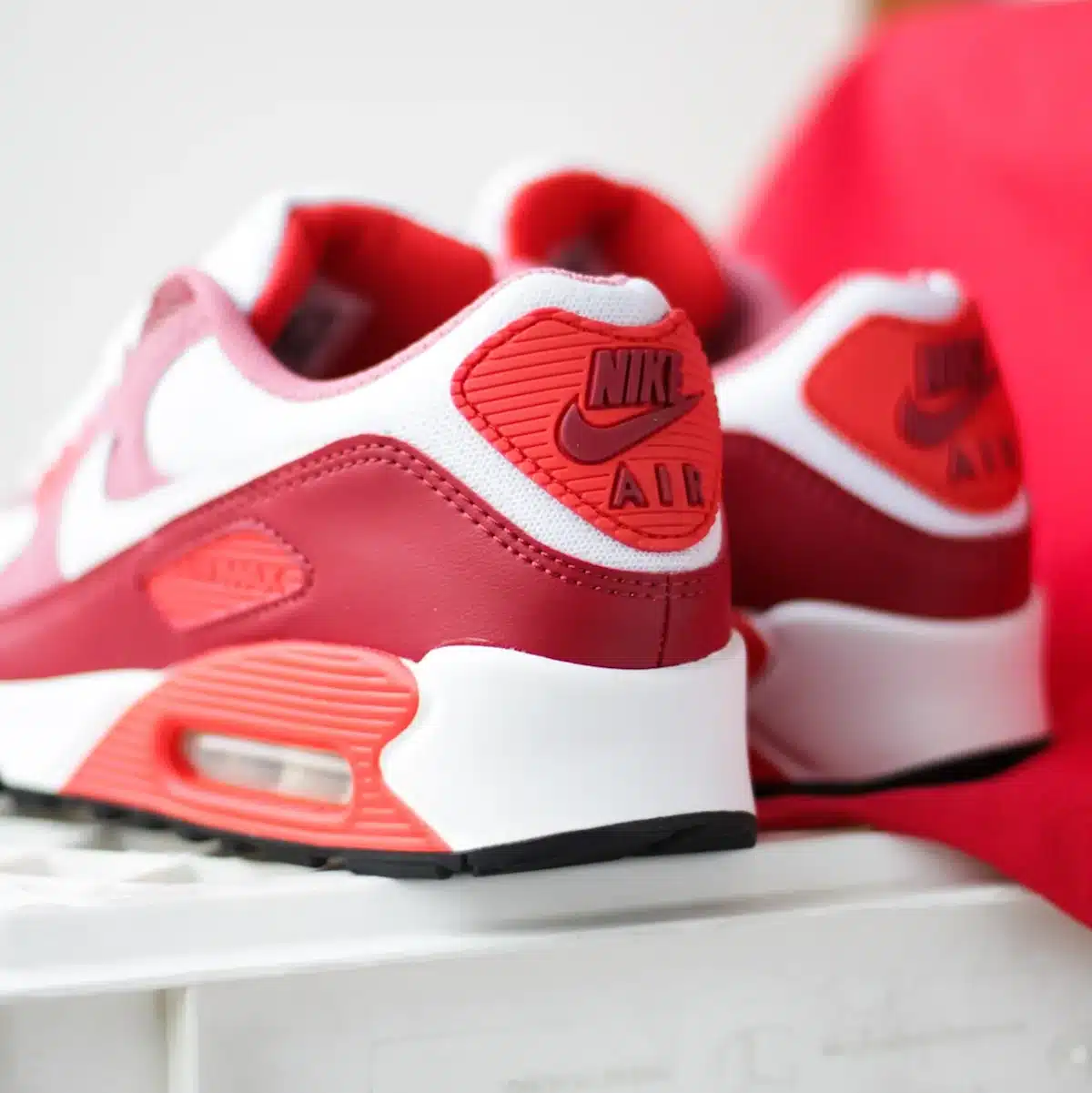 Nike Air Max 90 rose et rouge DM0029-600 (3)