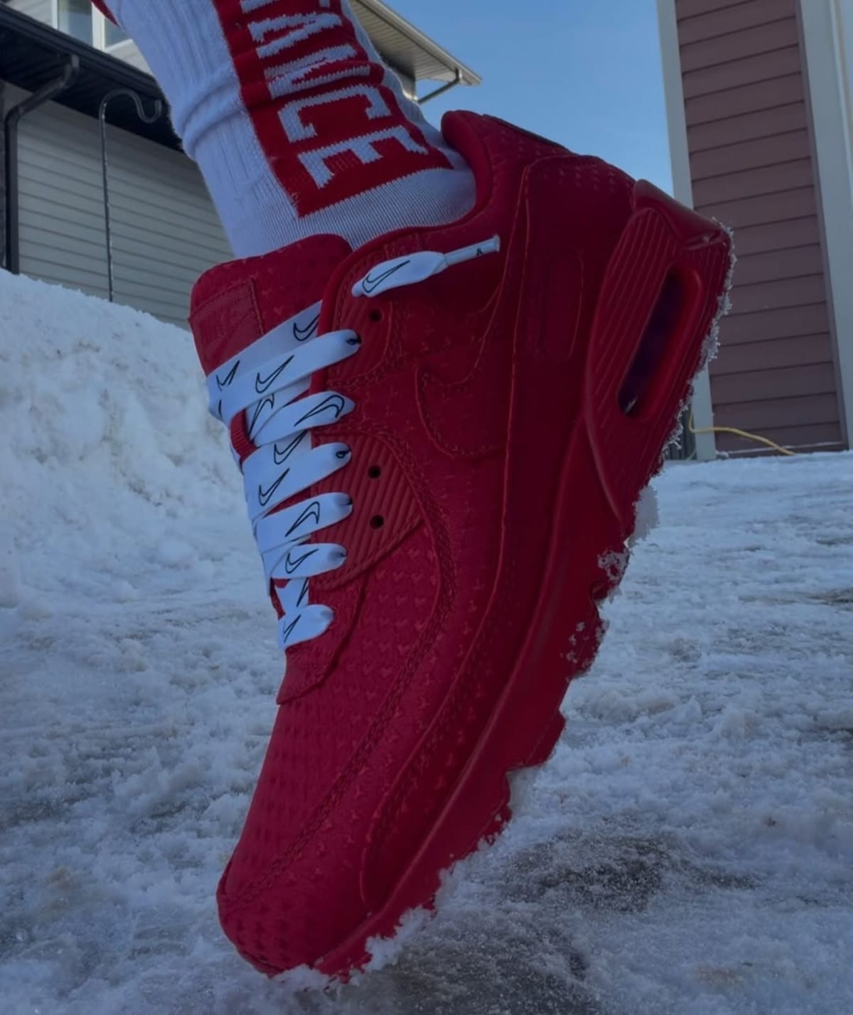 Nike Air Max 90 rouge IB6606-600 (2)