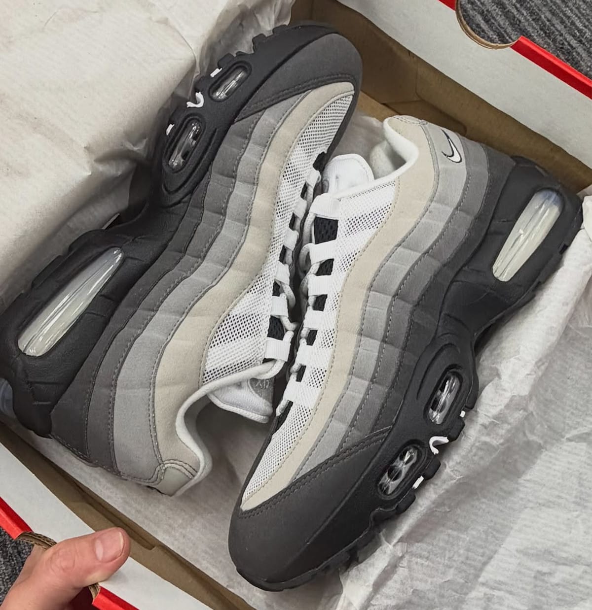 Nike Air Max 95 degradé gris clair et foncé HM4740-007 (5)