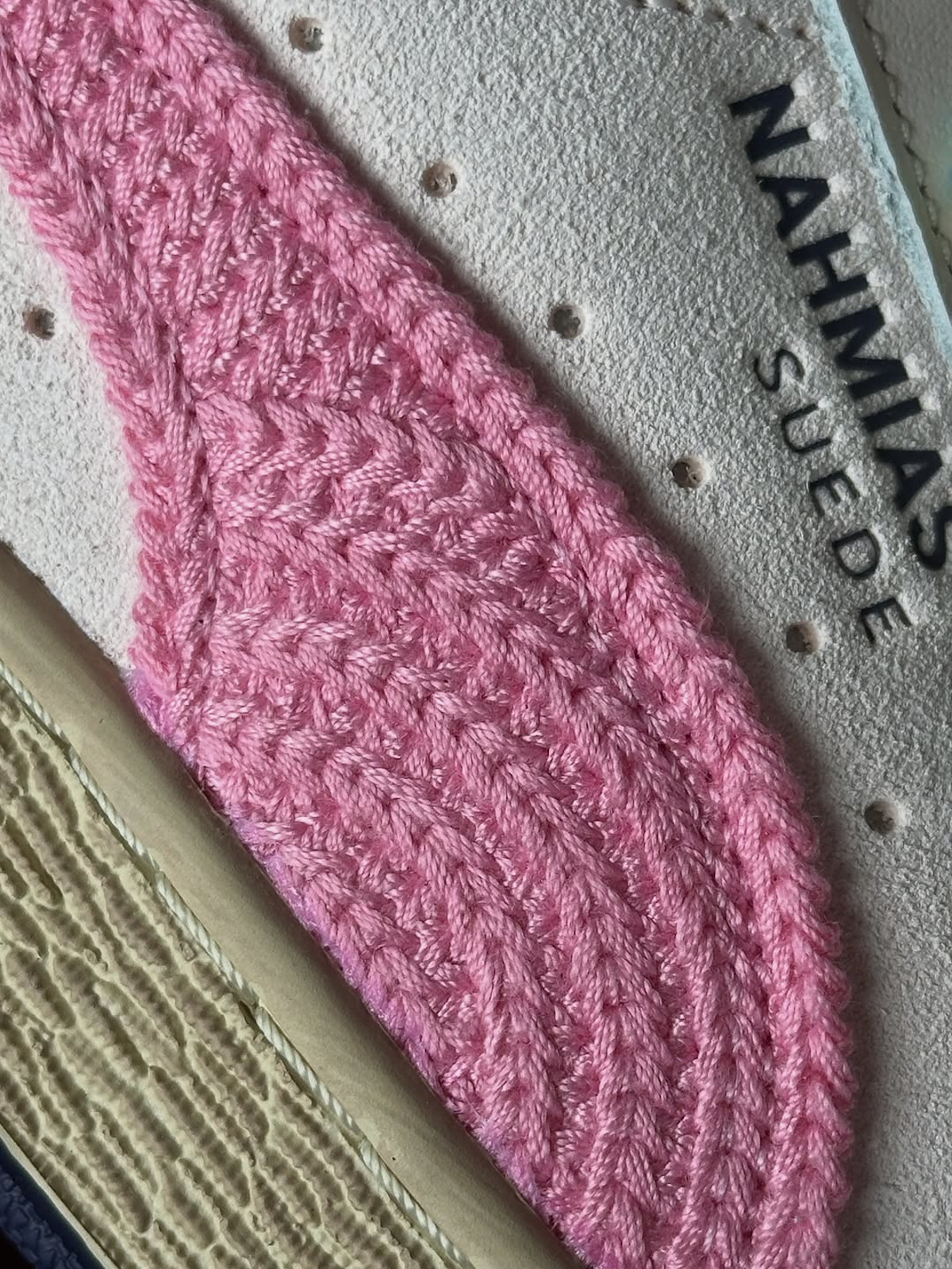 Puma Suede Nahmias beige et rose 407027-01 (4)