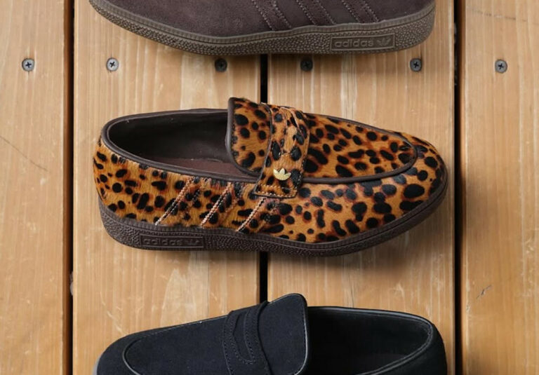 adidas Handball Spezial Loafer imprimé léopard guépard KJ2526 (couv)