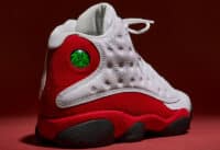 Hologramme œil de chat Air Jordan 13 True Red (couv)