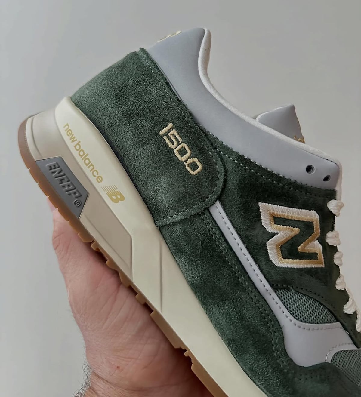 New Balance 1500 grise et vert algue U1500SSP (3)
