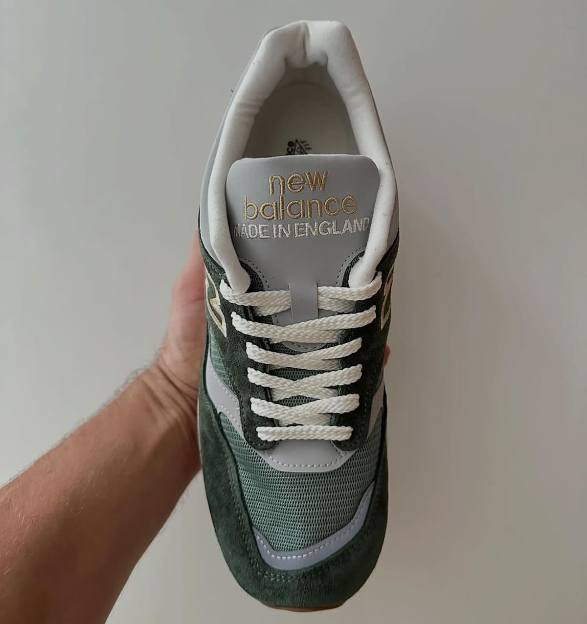 New Balance 1500 grise et vert algue U1500SSP (4)