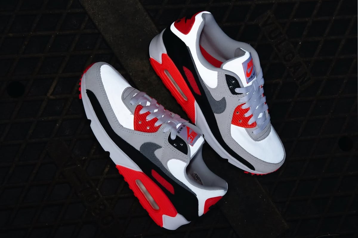 Nike Air Max 90 Infrared 3M Reflective 2026 IU1055-100 (couv)