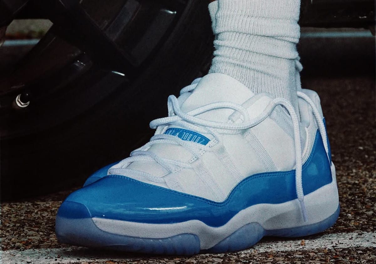 Air Jordan 11 Low UNC 2026 University Blue FV5104-100 (couv)