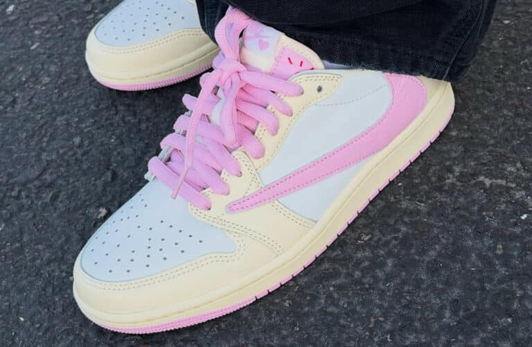 Air Jordan 1 Low Travis Scott Shy Pink IQ7604-100 (couv)